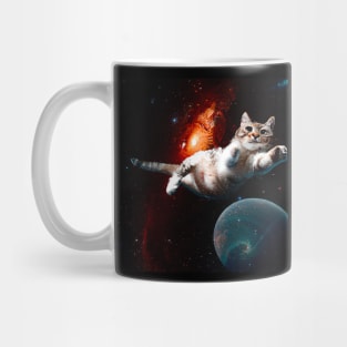 Cat in space Mug